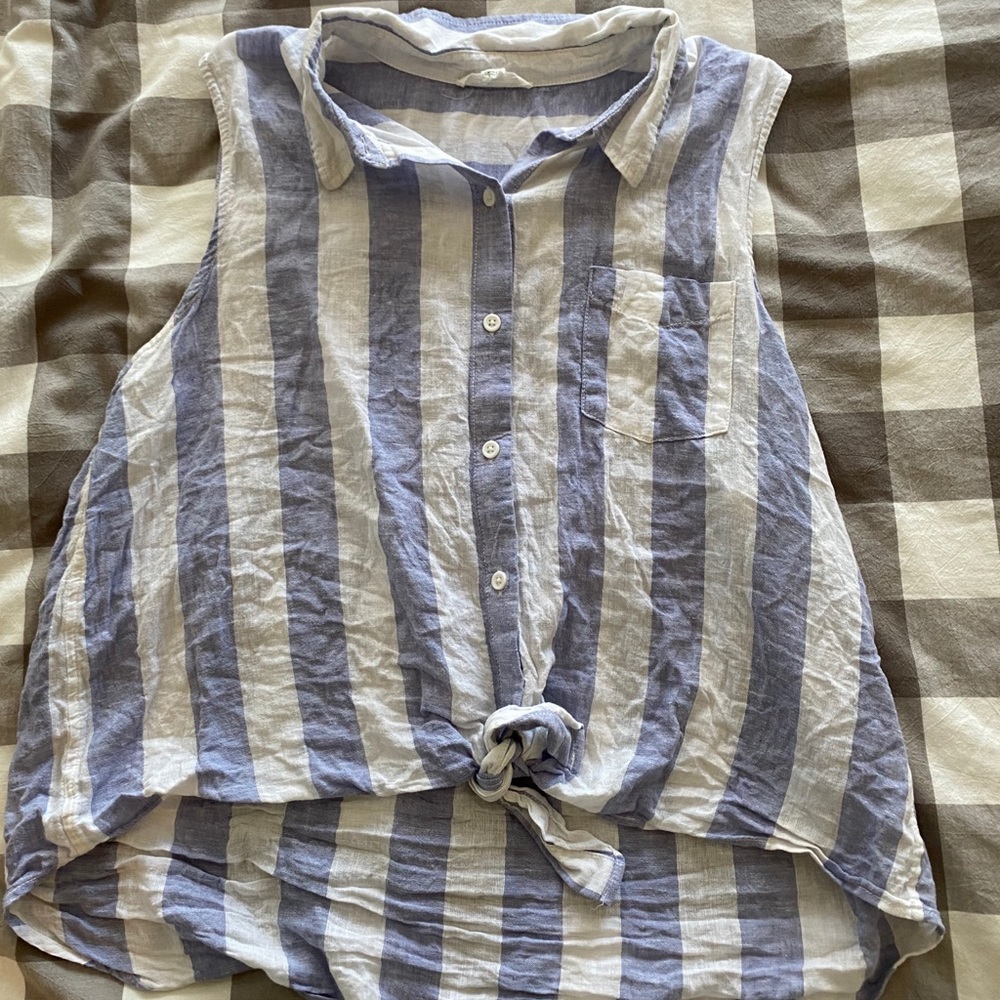 Striped tank top